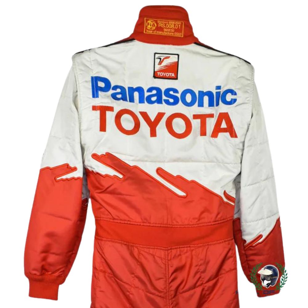 Combinaison de course Allan McNish Toyota F1 2002