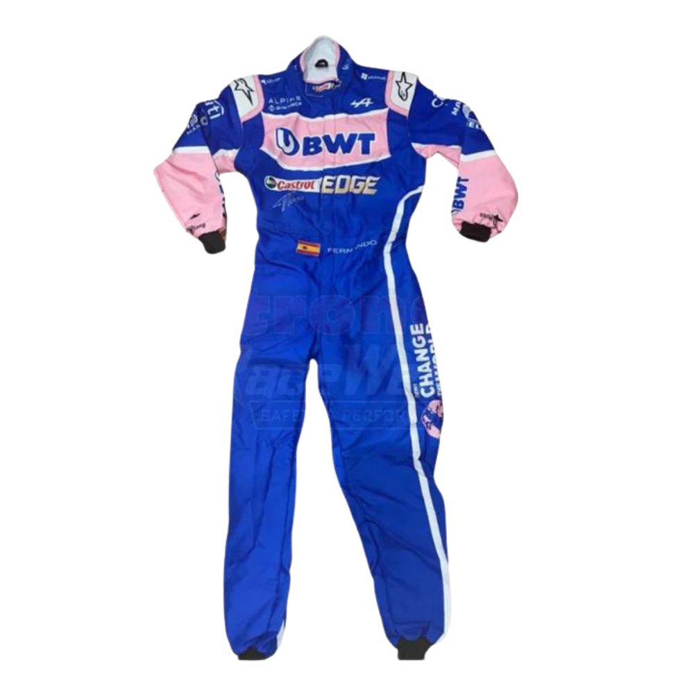 F1 Costume Replica Fernando Alonso Alpine 2022 – Pulse Racegear