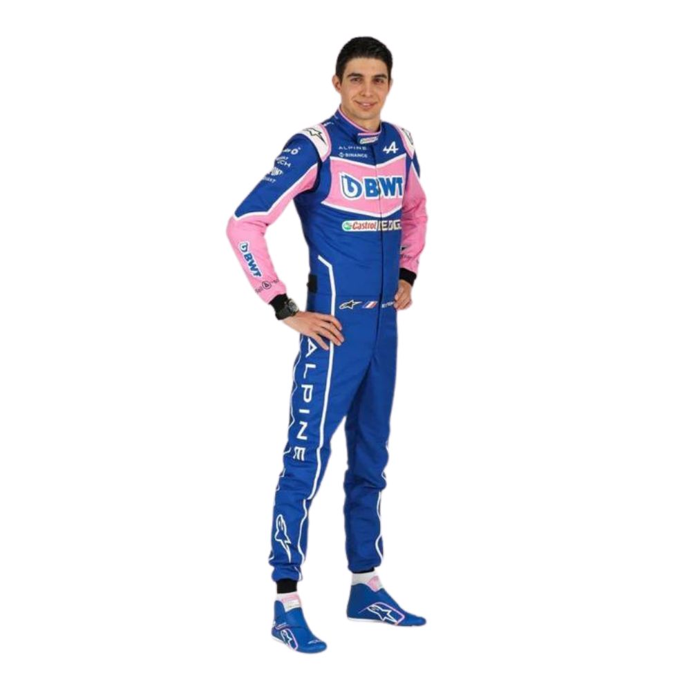 Réplique du costume F1 d'Esteban Ocon Alpine 2022