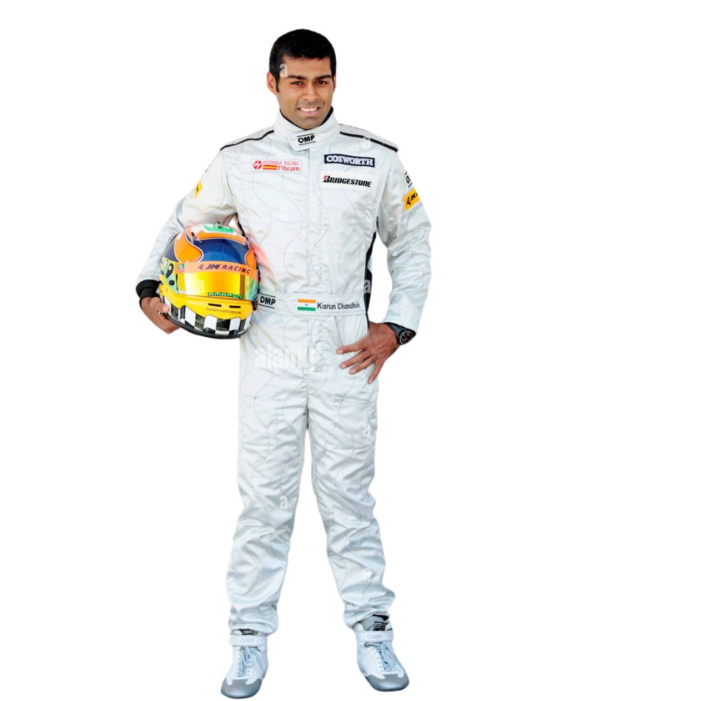 Combinaison de course F1 Karun Chandhok HRT 2010