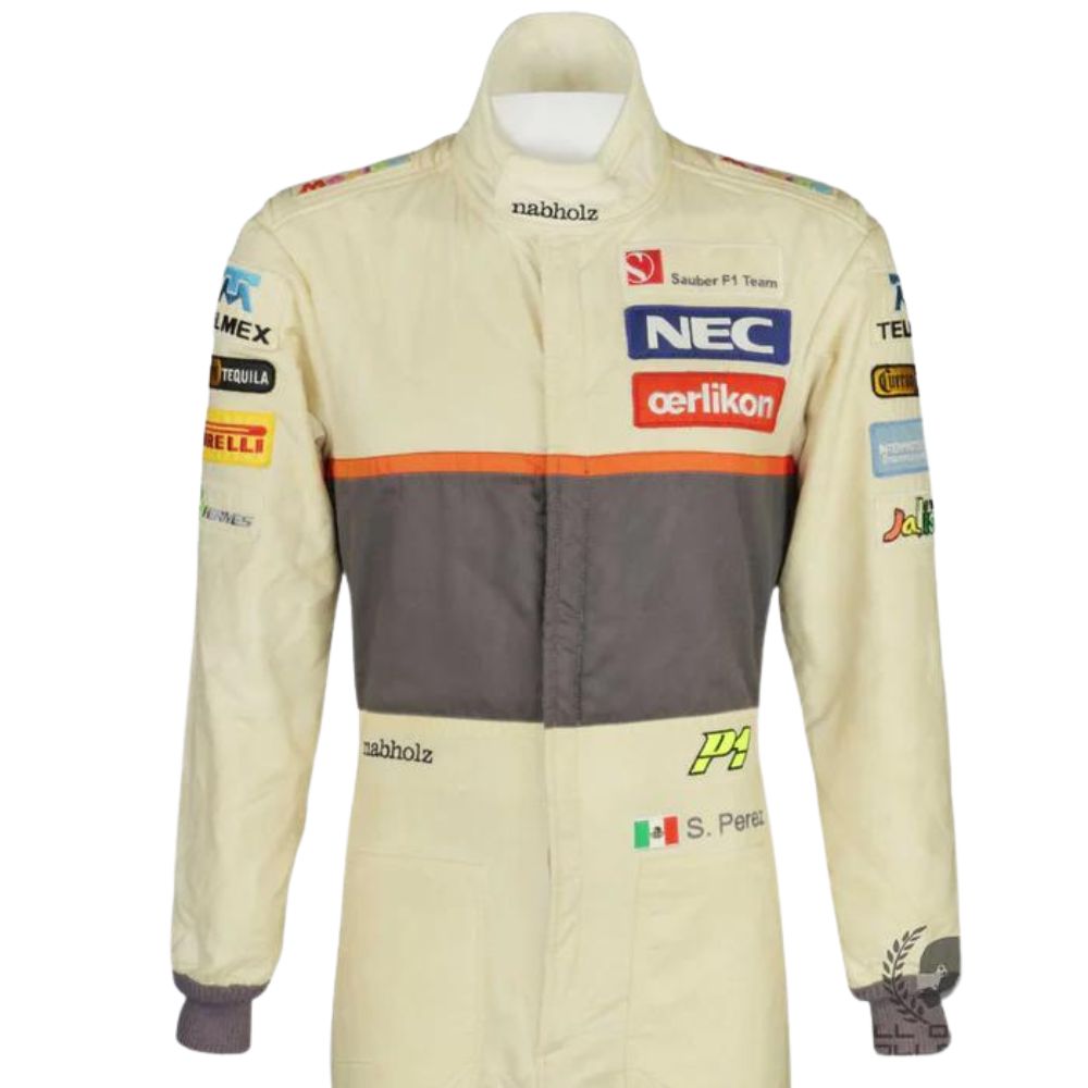 Costume Formule 1 Sergio Perez Sauber 2012