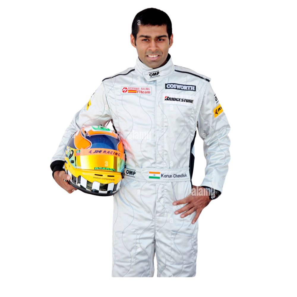 Combinaison de course F1 Karun Chandhok HRT 2010