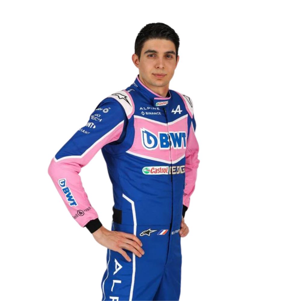 Réplique du costume F1 d'Esteban Ocon Alpine 2022