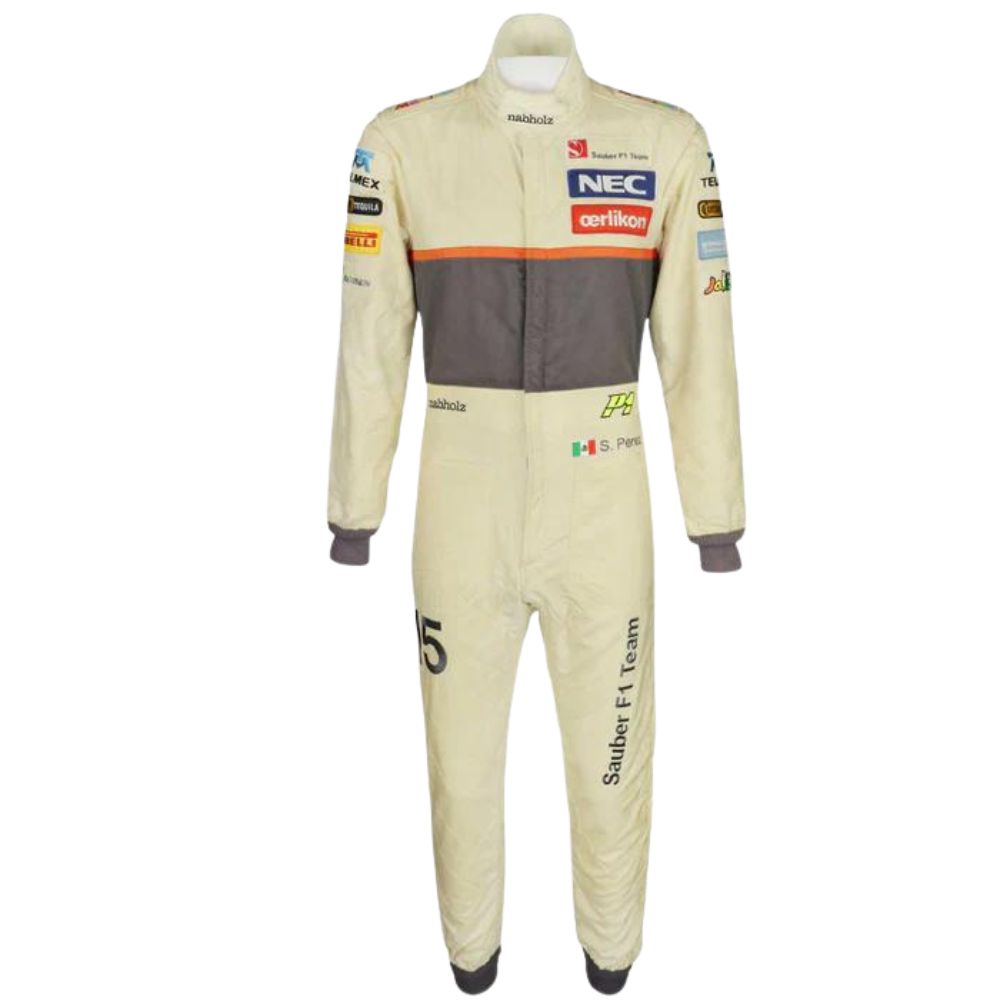 Costume Formule 1 Sergio Perez Sauber 2012