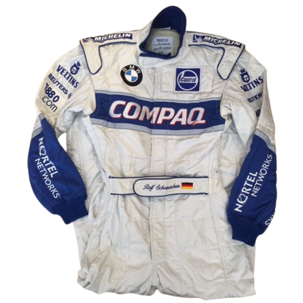 Combinaison De Course Utilisée En Course - Ralf Schumacher Winfield Williams F1 1999