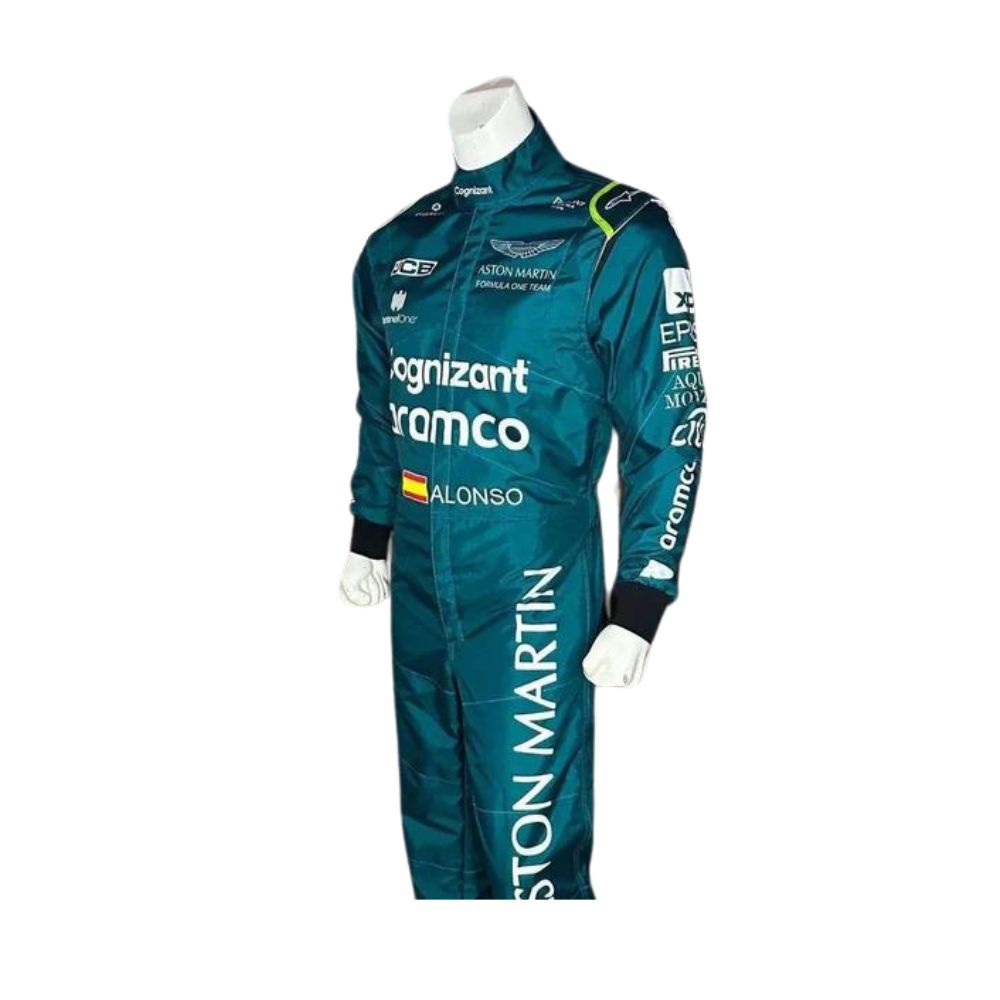 F1 Costume Replica Fernando Alonso Aston Martin 2023