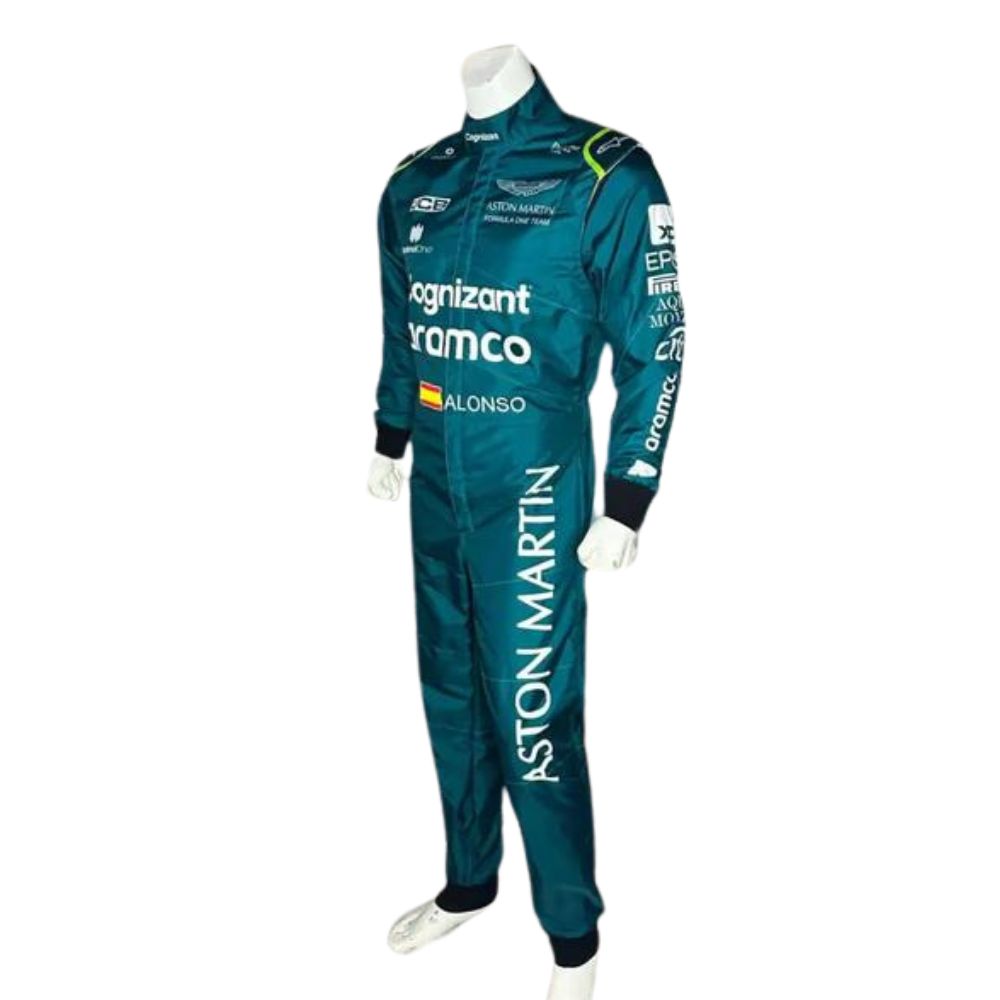 F1 Costume Replica Fernando Alonso Aston Martin 2023