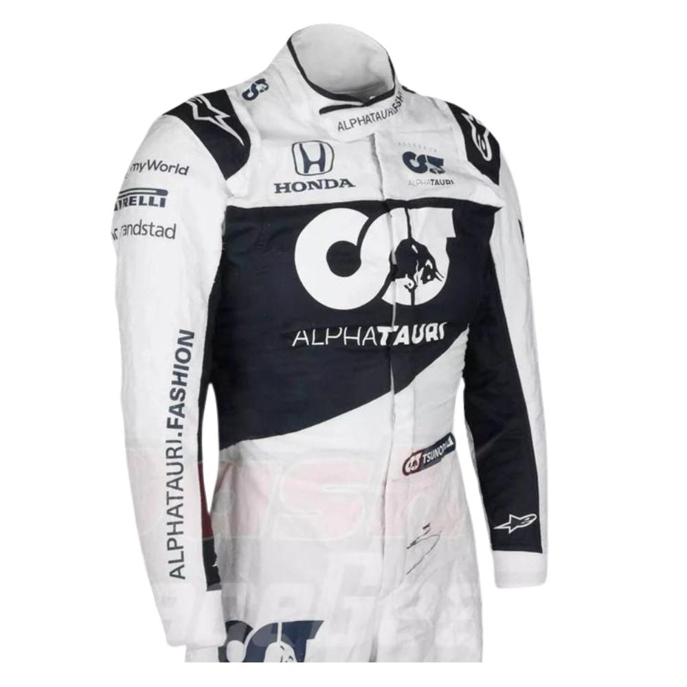 Costume Réplique F1 Race Yuki Tsunoda AlphaTauri 2021