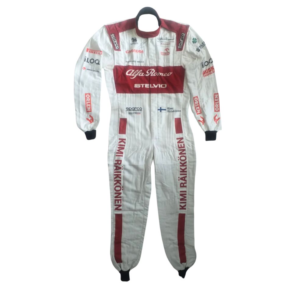 Réplique du costume F1 Kimi Räikkönen Alfa Romeo 2020