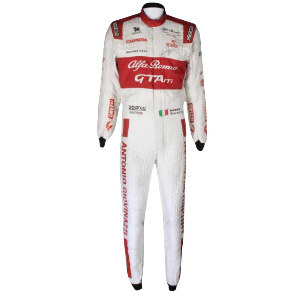 Réplique du costume F1 d'Antonio Giovinazzi Alfa Romeo 2020