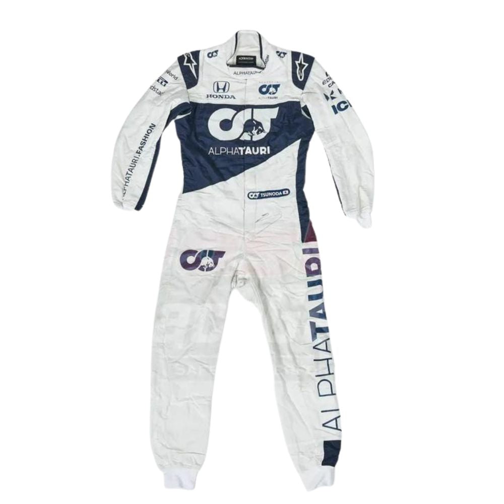 Costume Réplique F1 Race Yuki Tsunoda AlphaTauri 2021