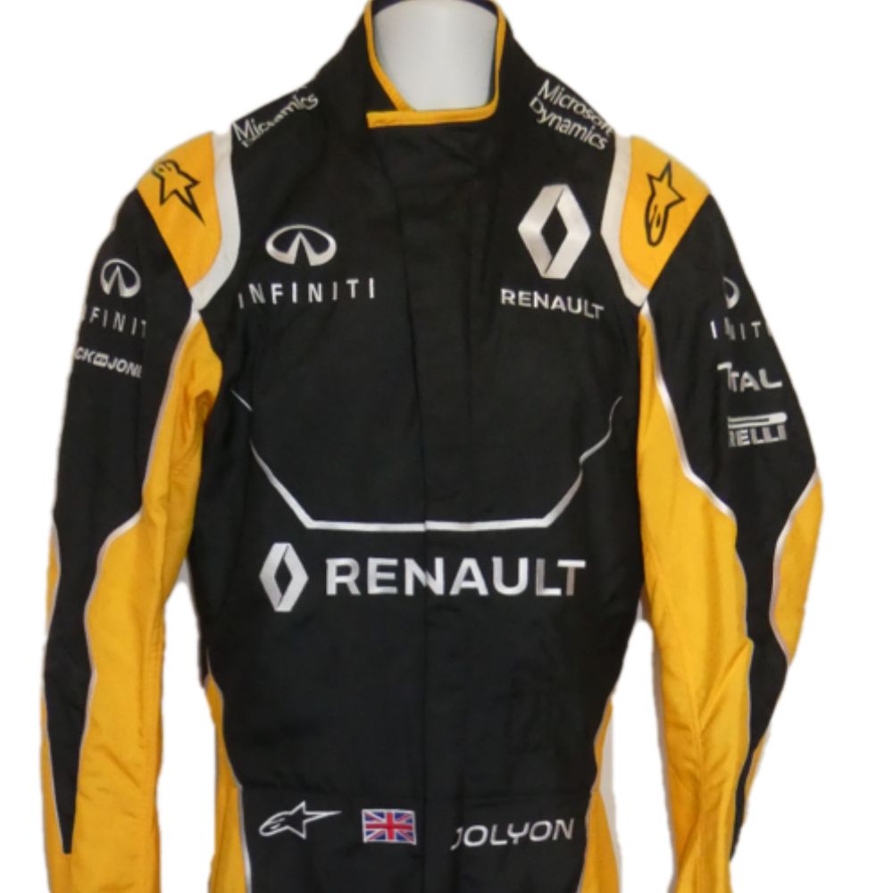 Costume Formula 1 Racing Jolyon Palmer Renault 2016