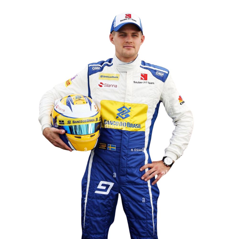 Costume de course Formula 1 Marcus Ericsson Sauber 2016