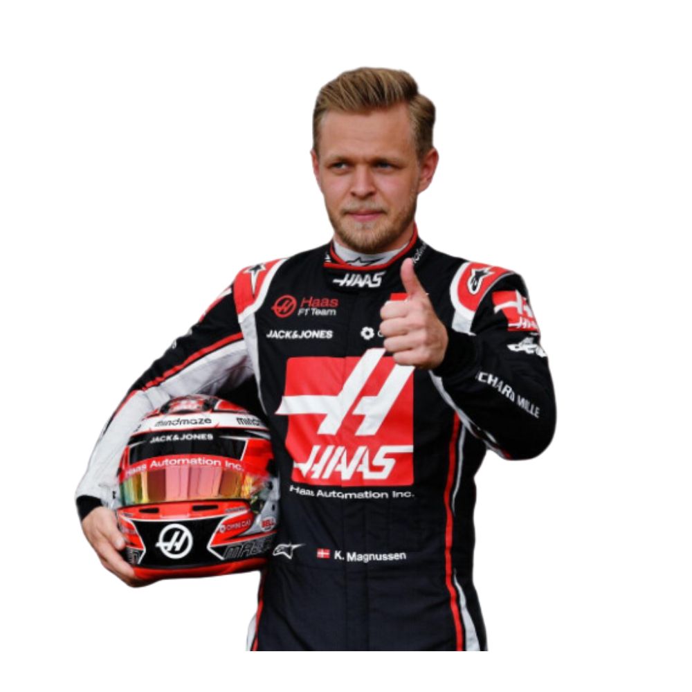 Réplique du costume F1 Kevin Magnussen Haas 2020