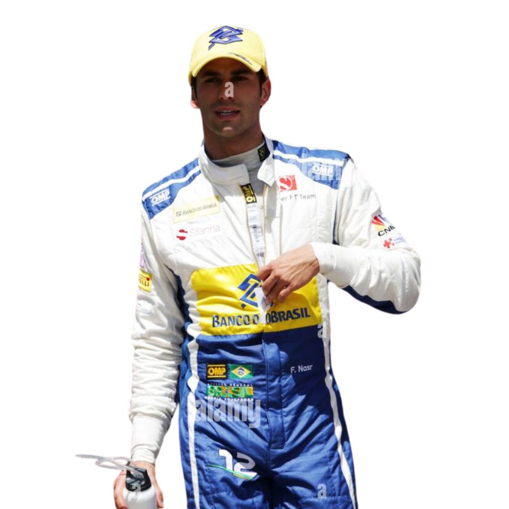 Costume Formula 1 Racing Felipe Nasr Sauber 2016