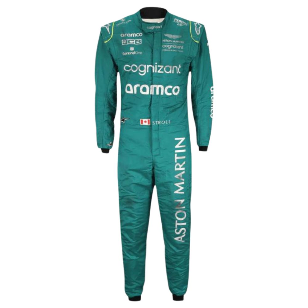 Costume de course de Formule 1 2022 Lance Stroll Aston Martin