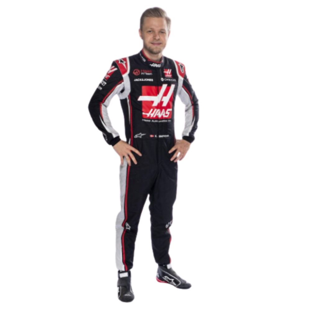 Réplique du costume F1 Kevin Magnussen Haas 2020
