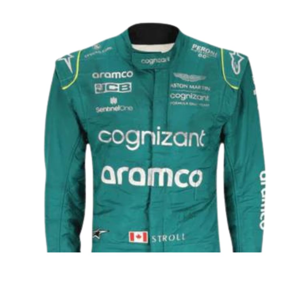 Costume de course de Formule 1 2022 Lance Stroll Aston Martin