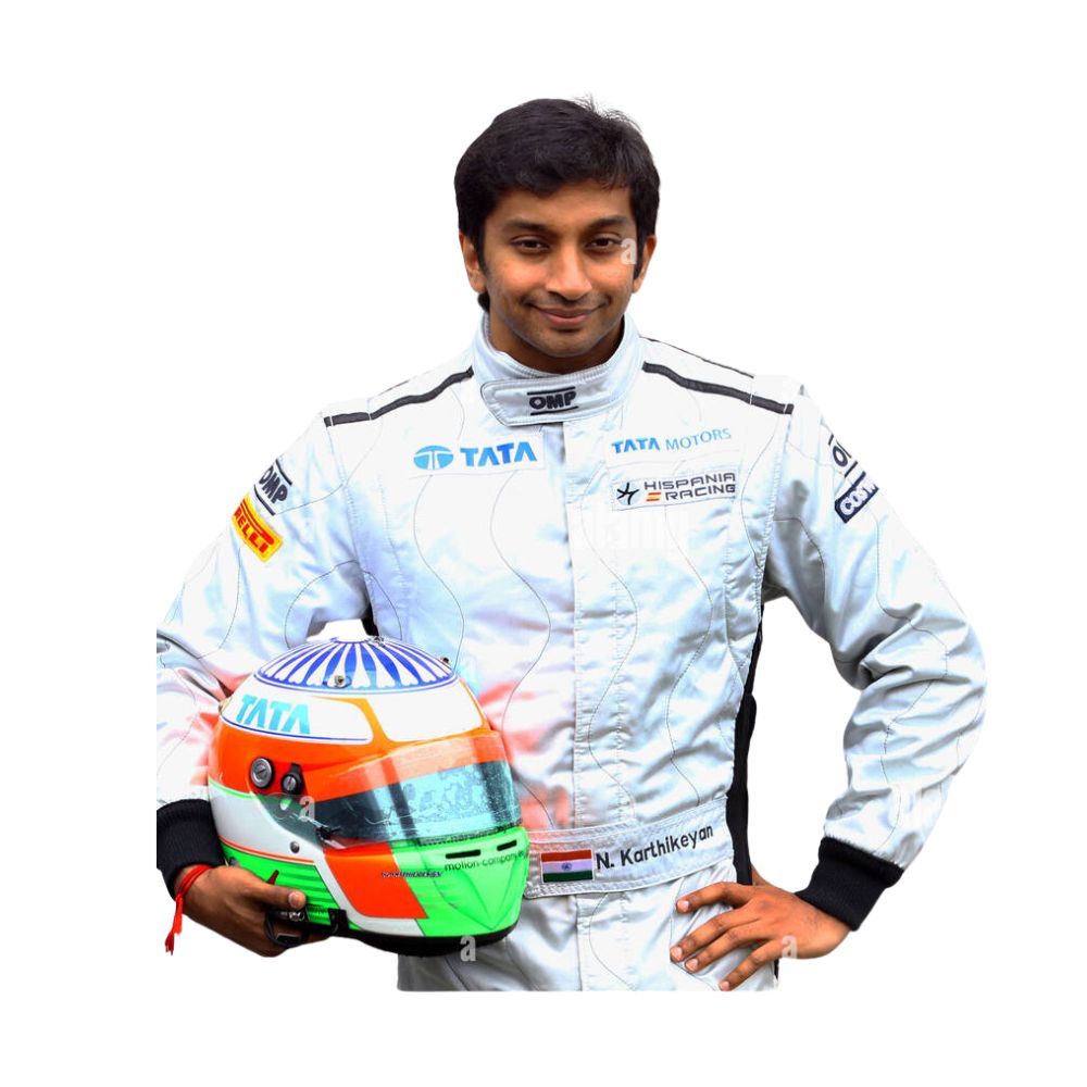 Combinaison de course de Formule 1 Narain Karthikeyan HRT 2011