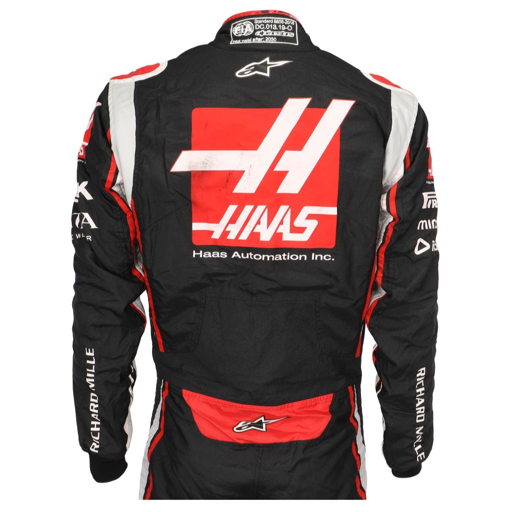Réplique du costume F1 de Romain Grosjean Haas 2020