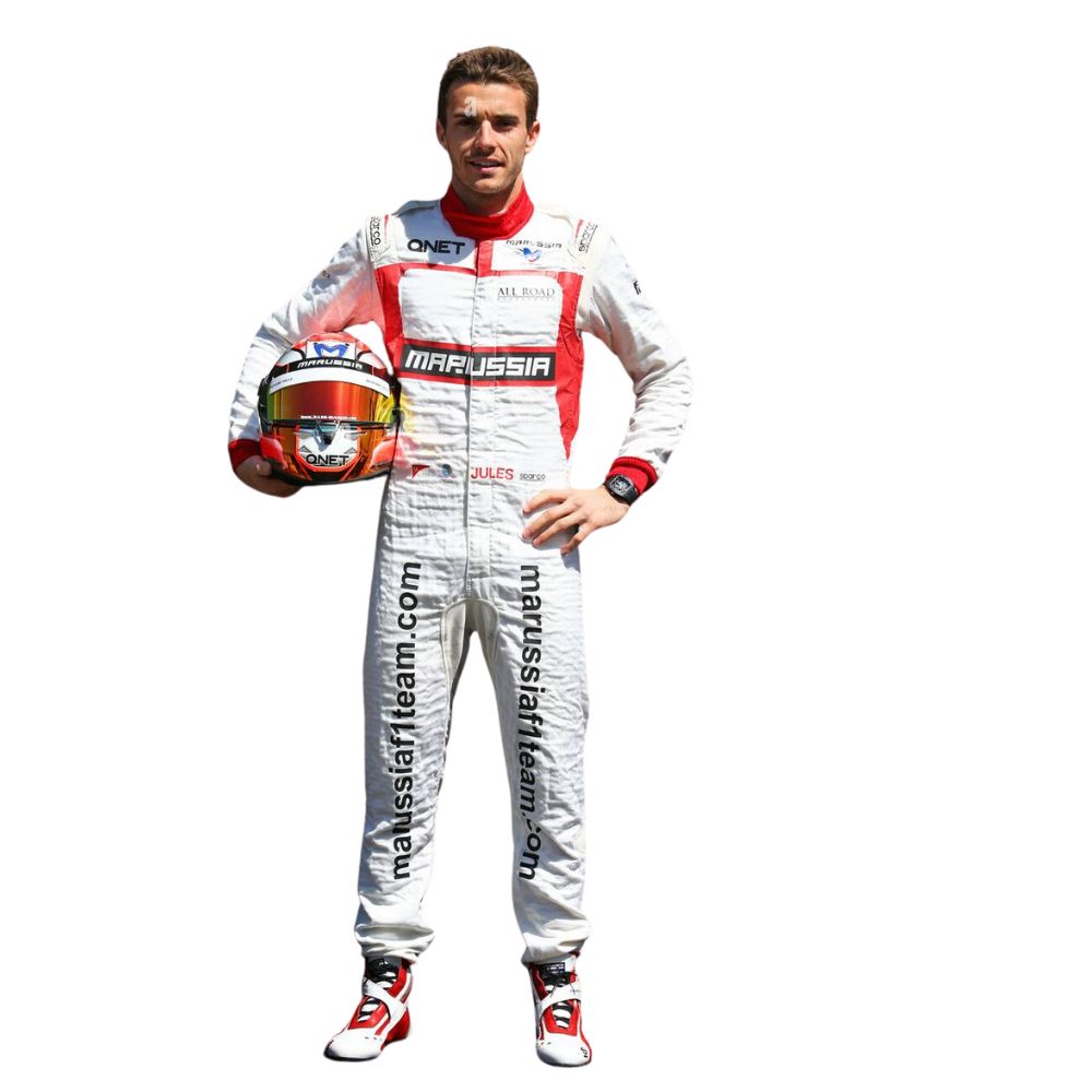 F1 Team Racing Suit Jules Bianchi Marussia 2014 – Pulse Racegear