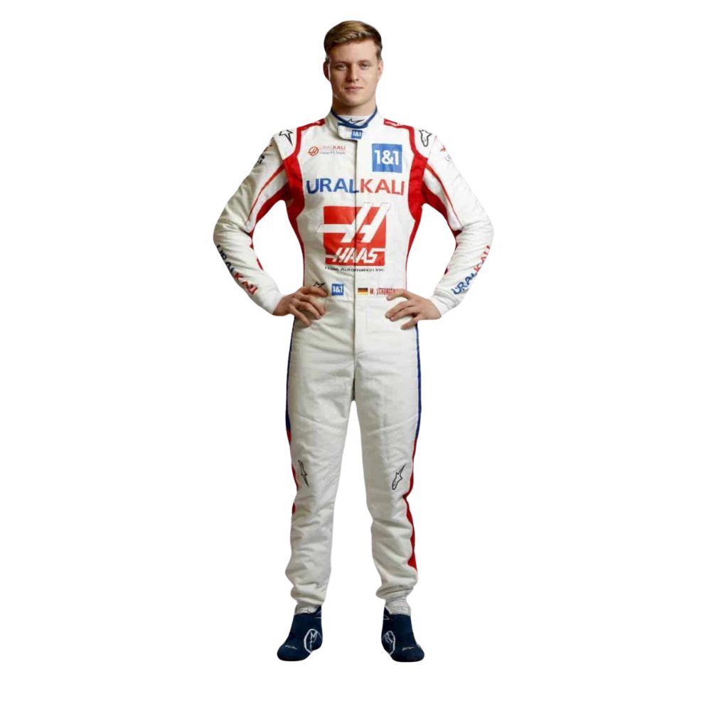 Costume Réplique Course F1 Mick Schumacher Haas 2021