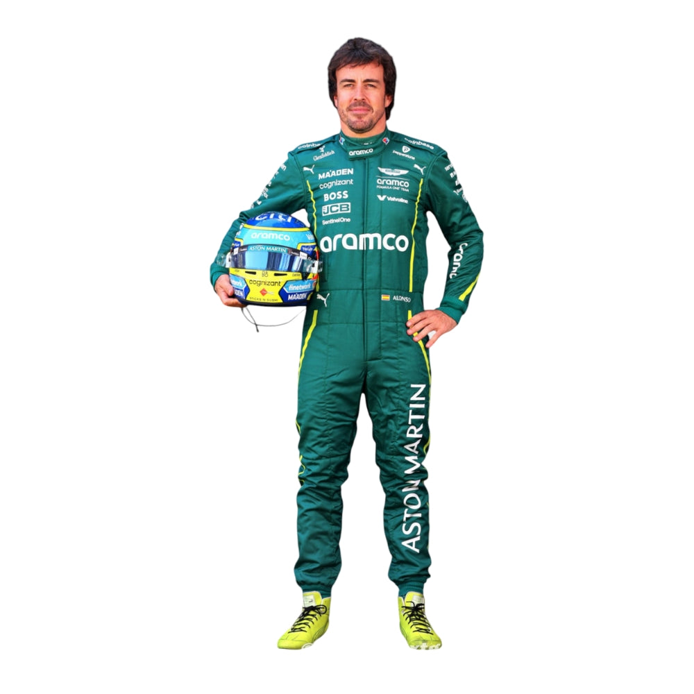 Fernando Alonso Aston Martin F1 Racing Suit 2025 – Pulse Racegear