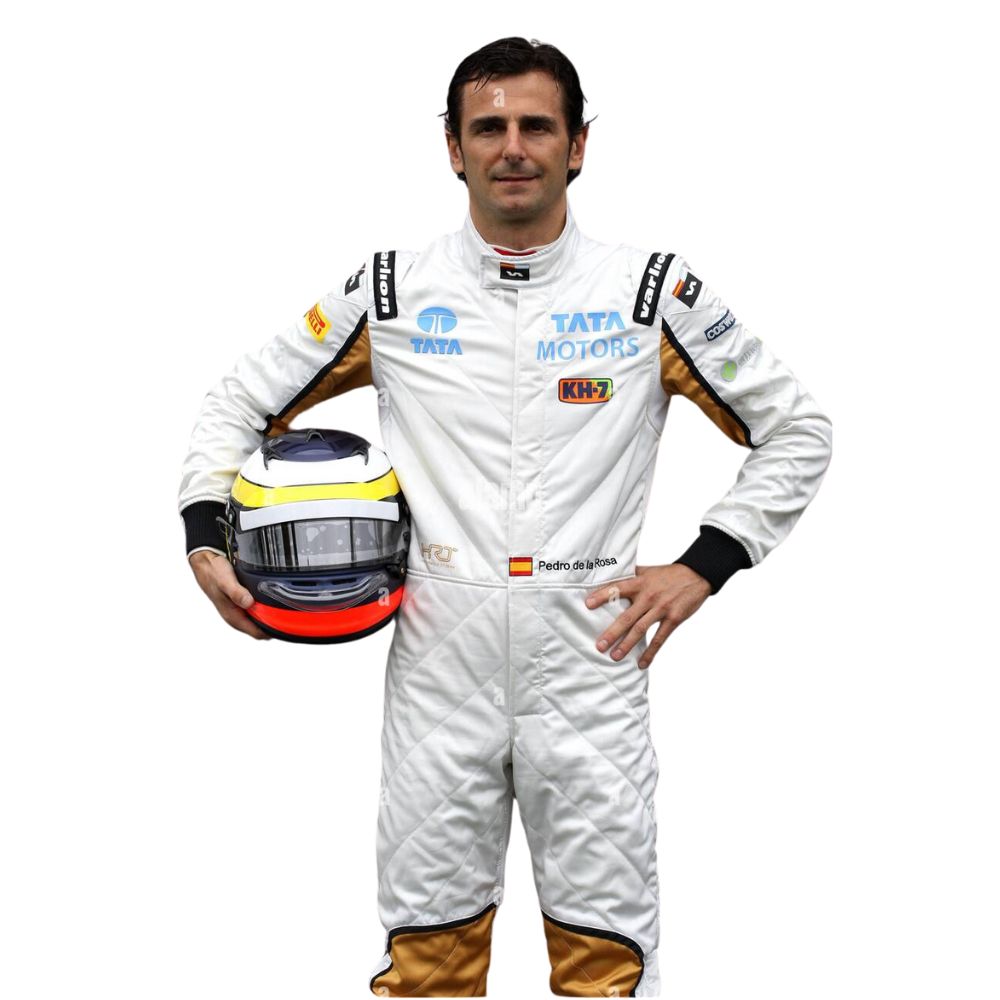 Combinaison de Formule 1 Pedro de la Rosa HRT 2012