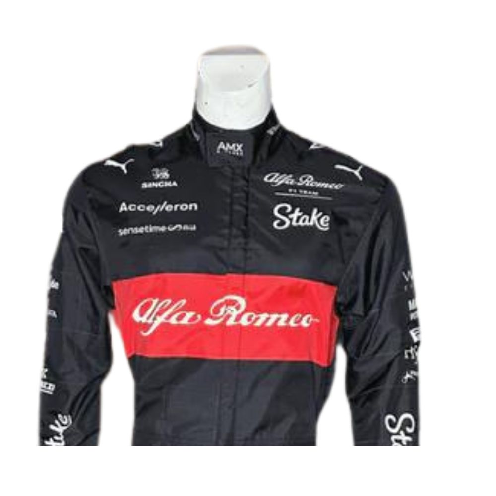 Réplique du costume F1 Zhou Guanyu Alfa Romeo 2023