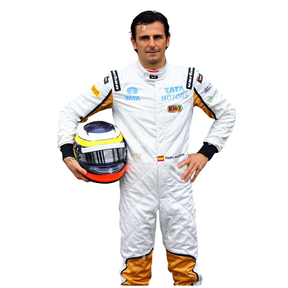 Combinaison de Formule 1 Pedro de la Rosa HRT 2012