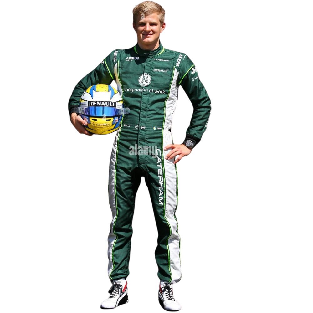 Combinaison de course de l'équipe F1 Marcus Ericsson Caterham 2014