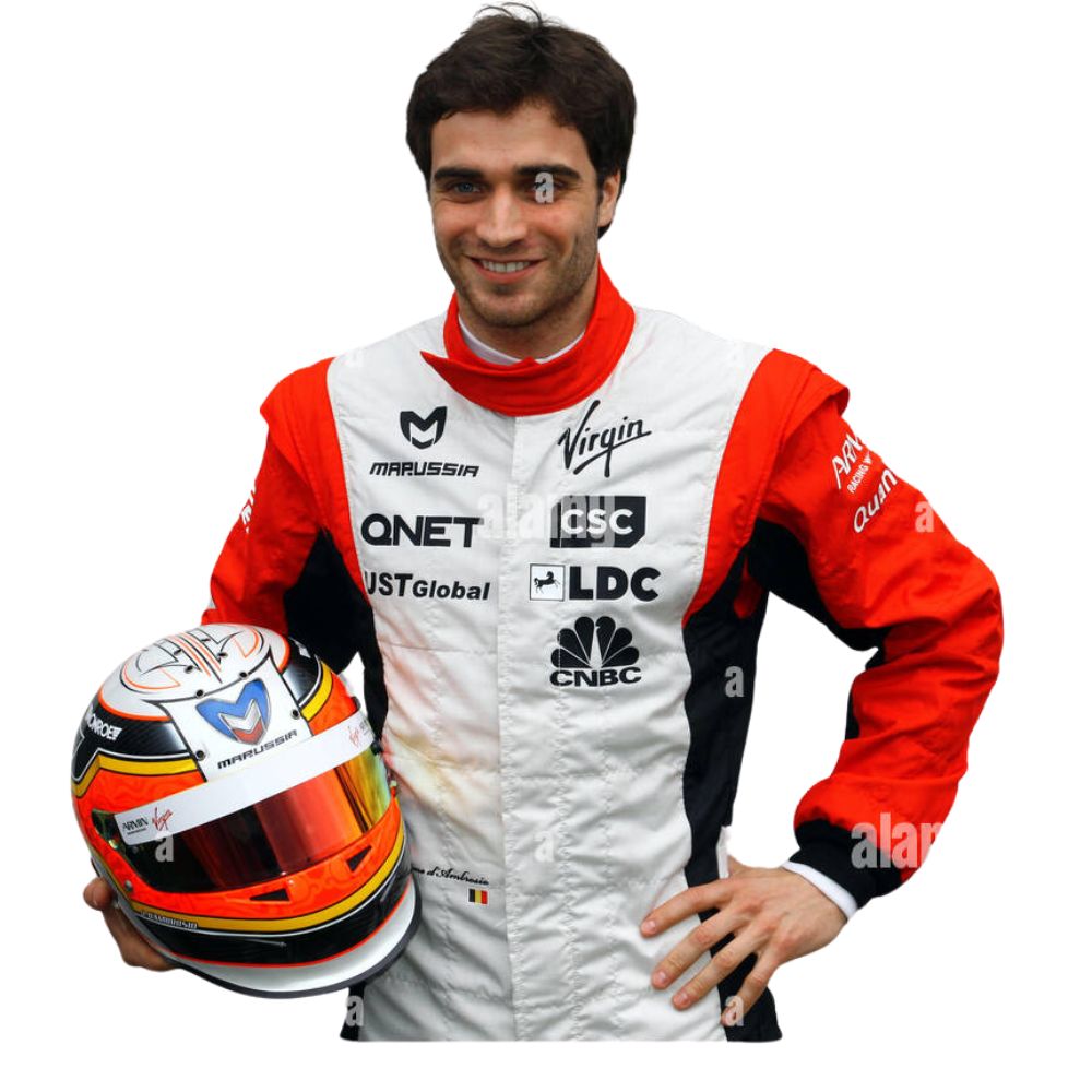 Combinaison de course de Formule 1 Jérôme d'Ambrosio Virgin 2011