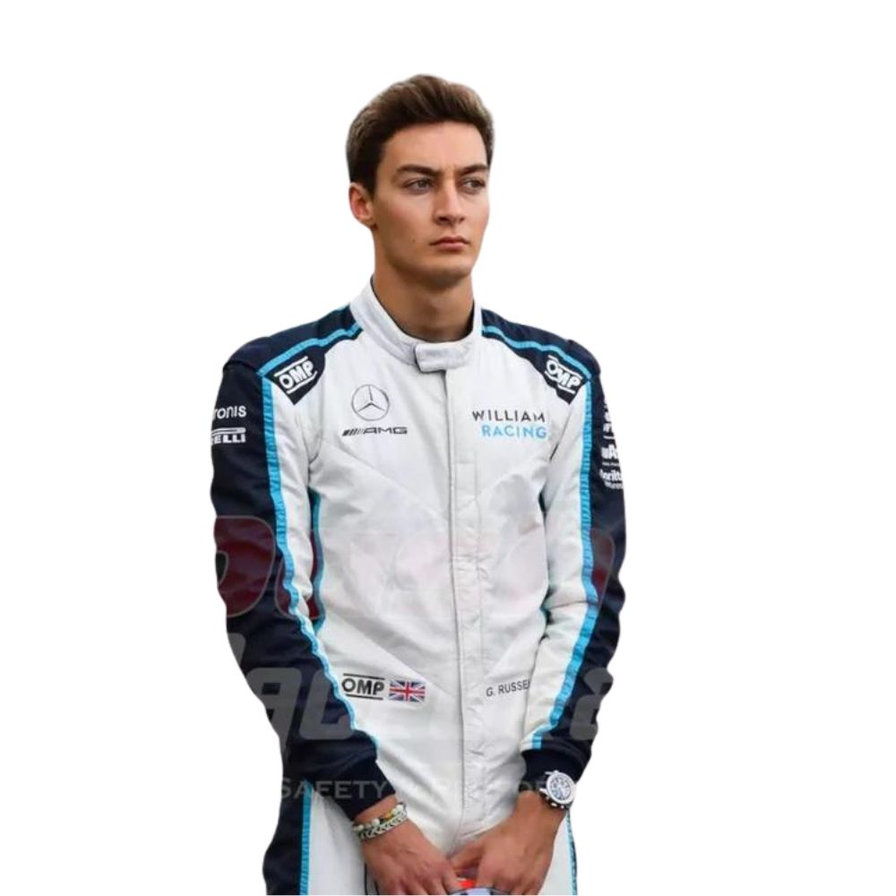 Costume Réplique Course F1 George Russell Williams 2021