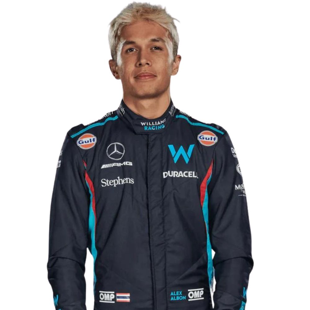 Réplique du costume F1 d'Alex Albon Williams 2023