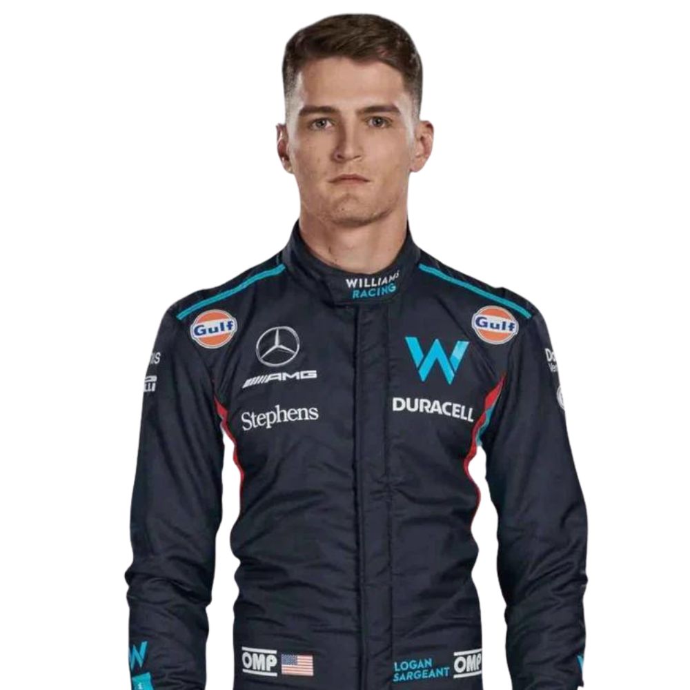 F1 Kostüm Replik Logan Sargeant Williams 2023