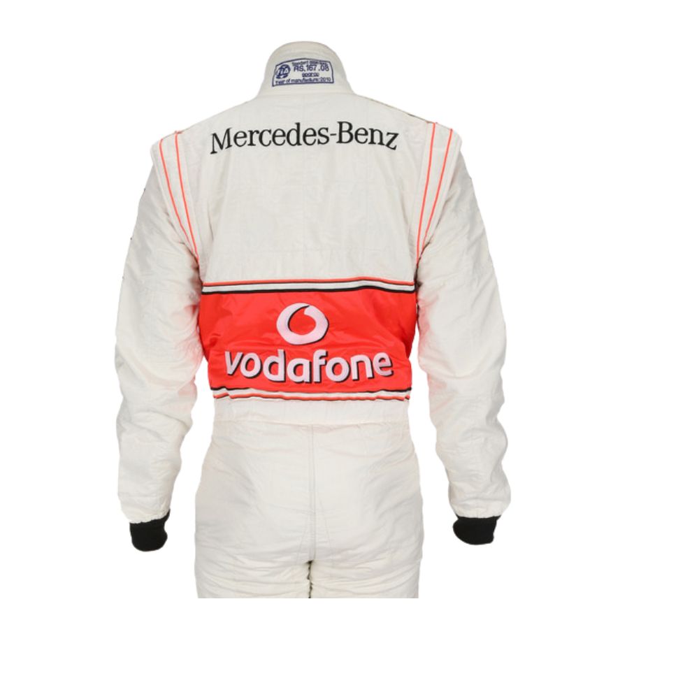 Combinaison de course Lewis Hamilton McLaren F1 des années 2010