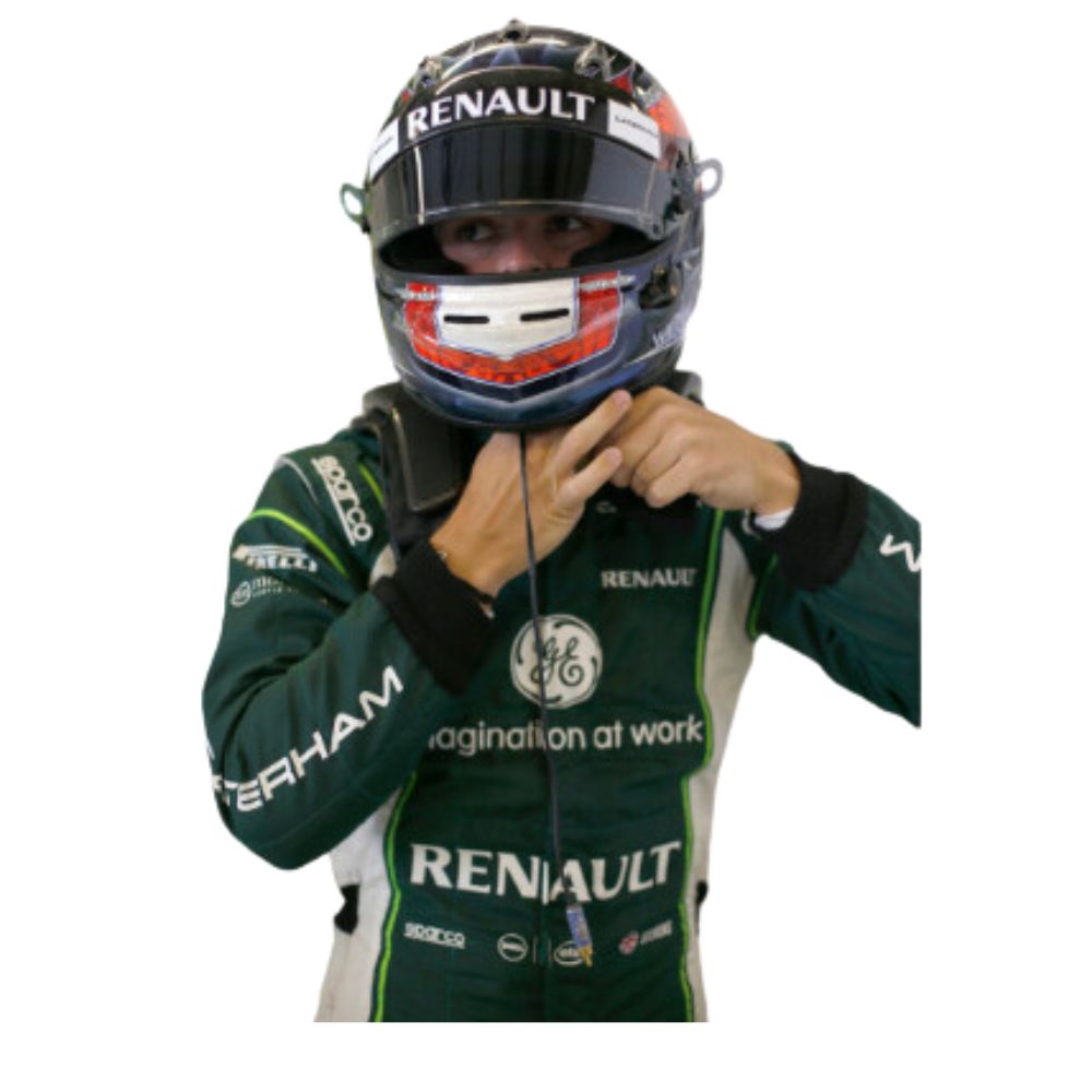 Combinaison de course de l'équipe de F1 Will Stevens Caterham 2014