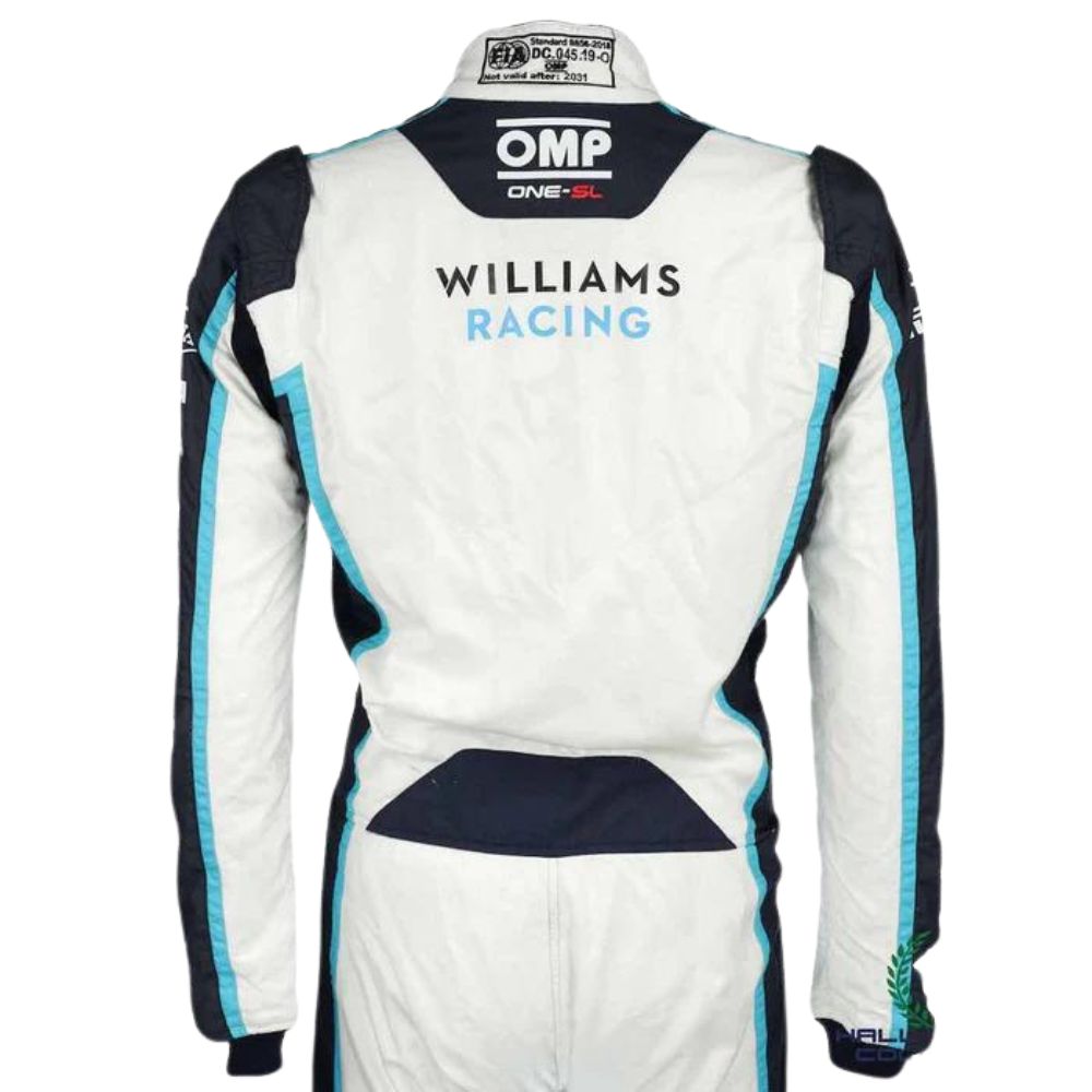 Costume Réplique Course F1 Nicholas Latifi Williams 2021