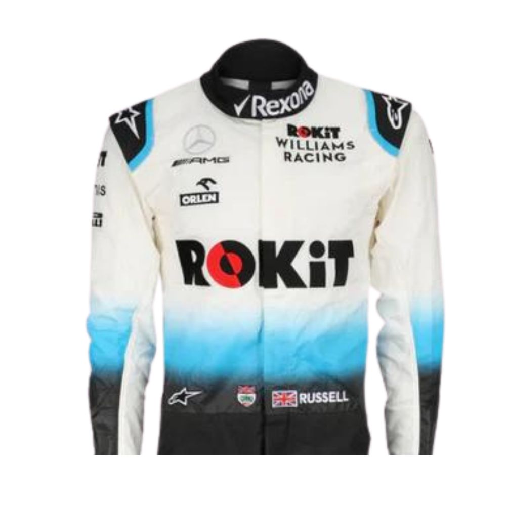Costume Réplique Course F1 George Russell Williams 2019