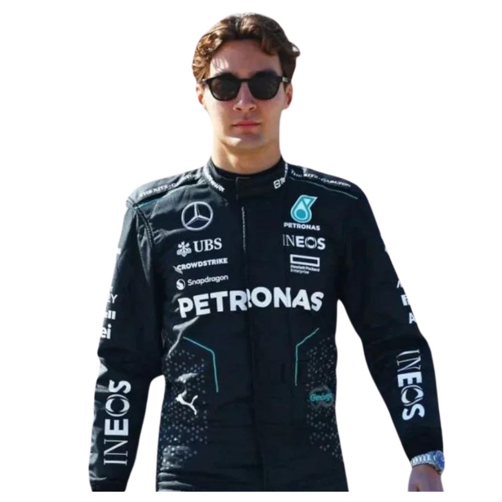 F1 Racing Costume George Russell Mercedes 2024