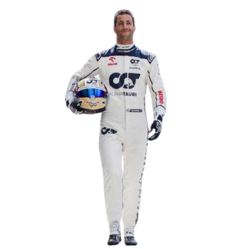Réplique du costume F1 Daniel Ricciardo AlphaTauri 2023