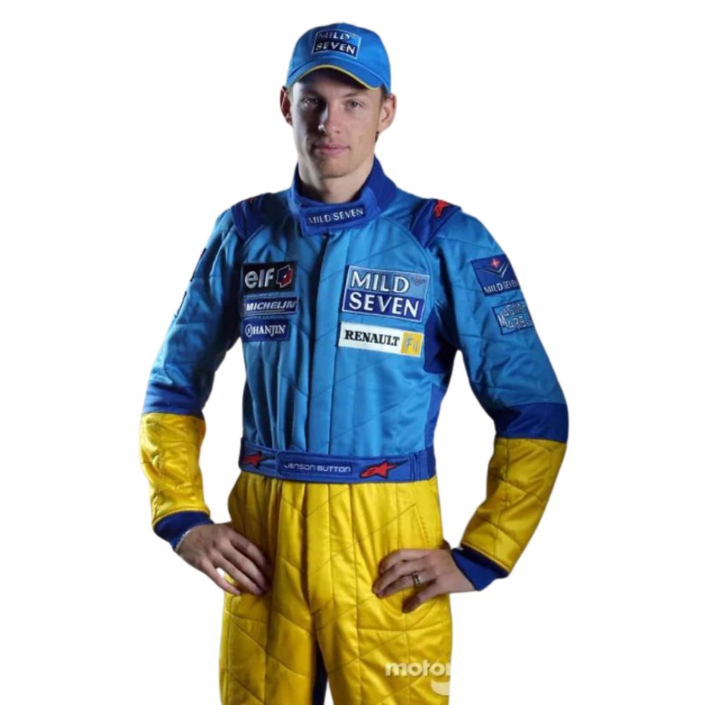 Jenson Button Renault F1 Race Suit 2002s – Pulse Racegear