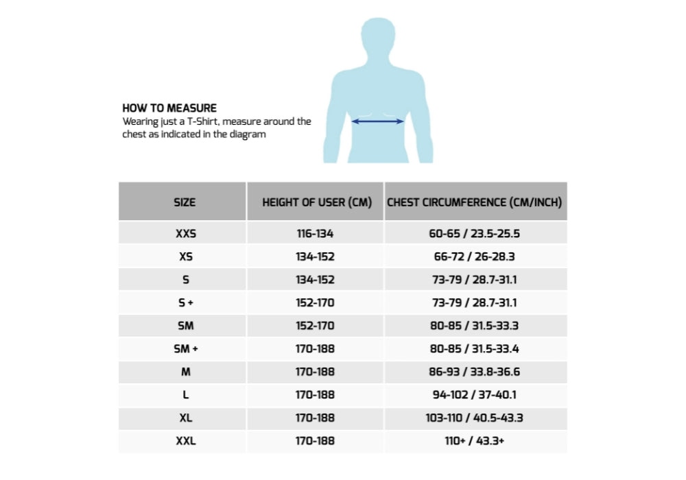 Protecteur de côtes et de poitrine GO Kart-010