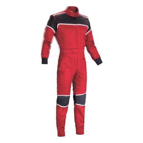 Go Kart Racing Red Color Suit