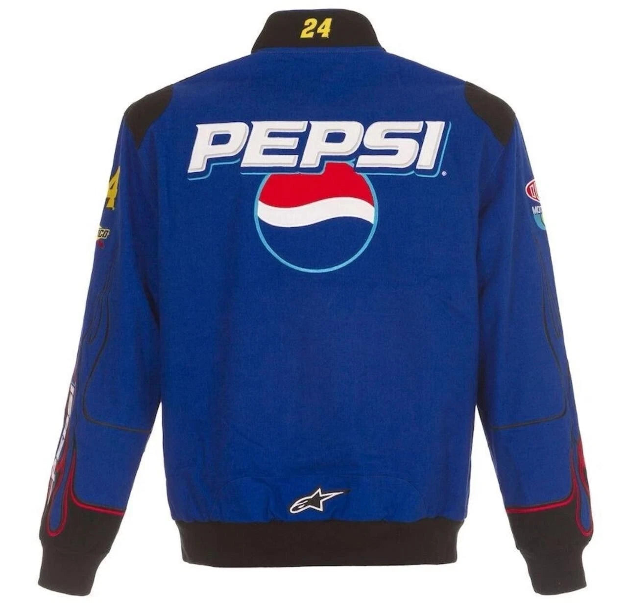PEPSI COLA Soft Shell BOMBER PRINTED JACKET