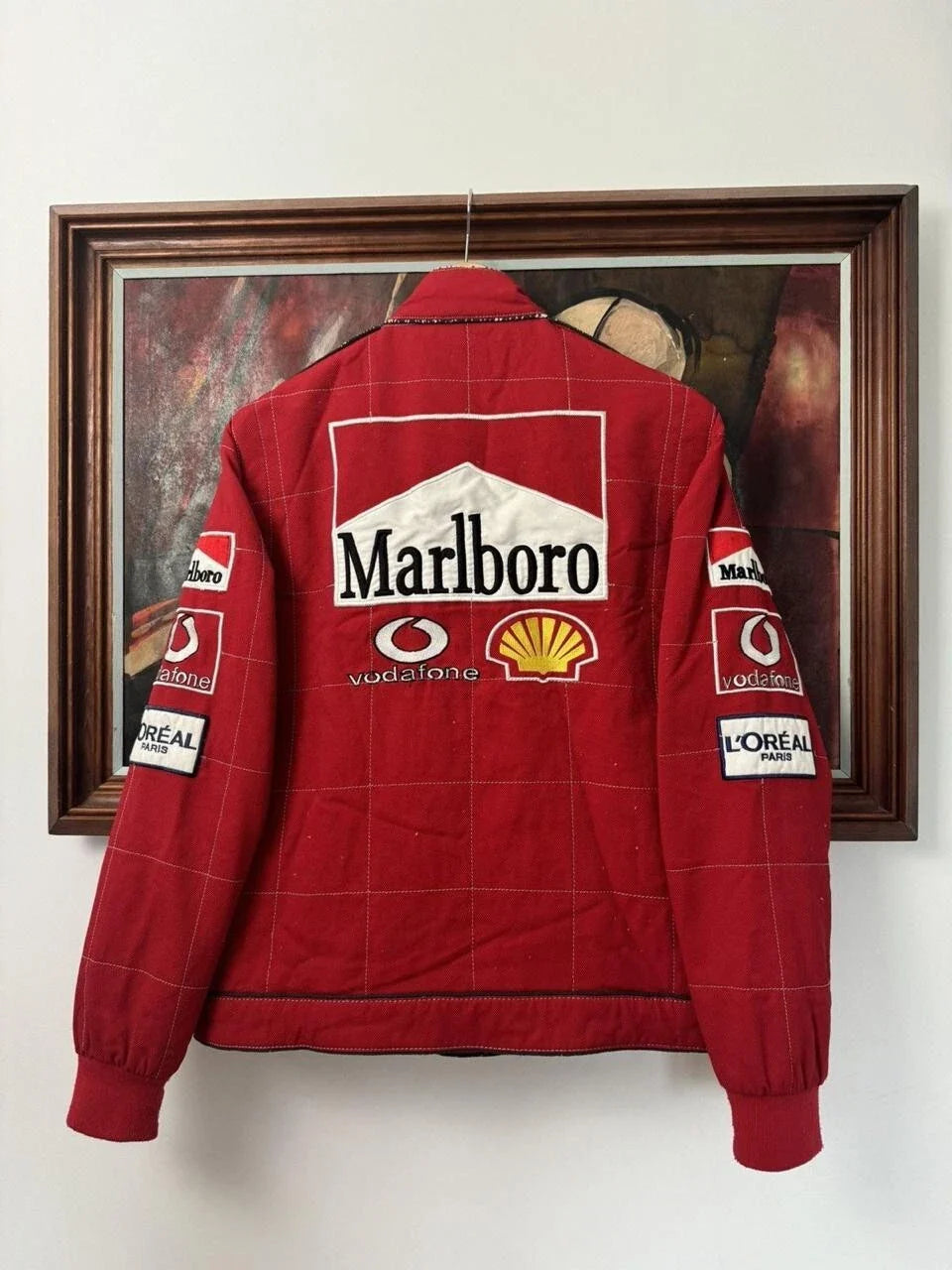 Vintage Style Embroidered Racing Jacket | Unisex