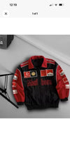 F1  Vintage Style Embroidered Racing Jacket  | Unisex