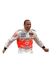 Combinaison de course F1 2007 avec broderie Lewis Hamilton McLaren