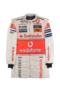 Combinaison de course F1 2007 avec broderie Lewis Hamilton McLaren