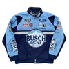 Men'Navy/Blue Busch Light  Full-Snap printed Jacket